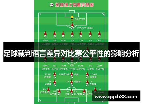 足球裁判语言差异对比赛公平性的影响分析